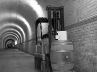Forklift facilities available at The Tunnels Wine Storage